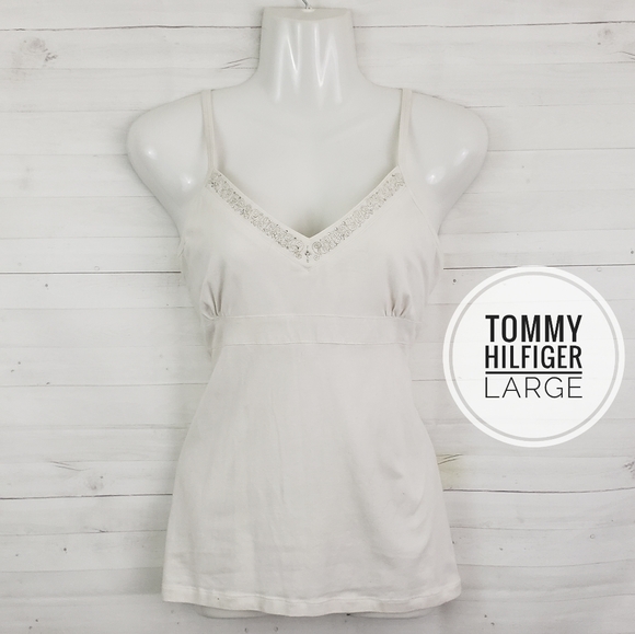 Tommy Hilfiger Tops - Large Tommy Hilger White Top